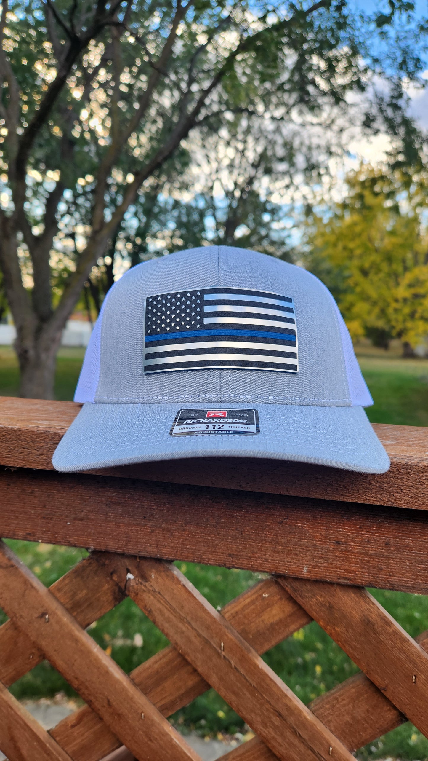 Thin Blue Line Trucker Hat